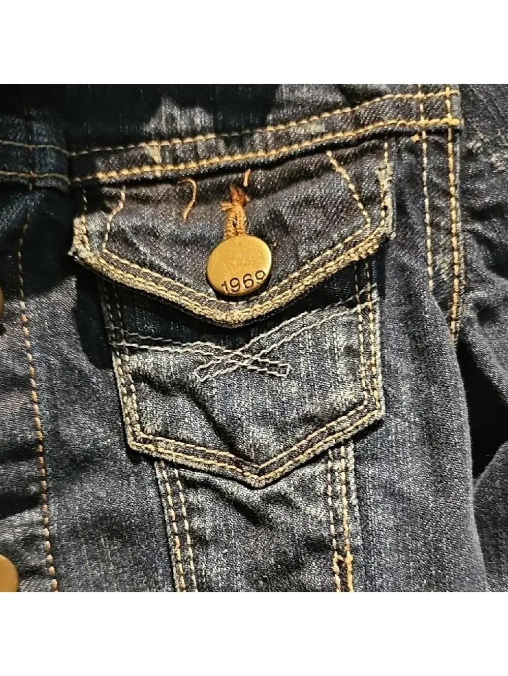 Gap Kids Denim Jacket - Dark Blue